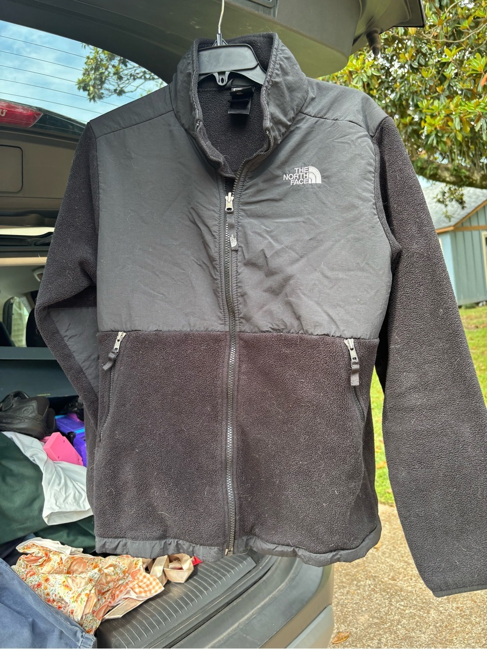The North Face Black Unisex Full-Zip Fleece Jacket